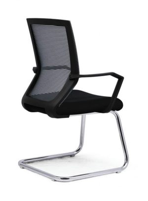 Ghế phòng họp chân sắt mạ crome P009