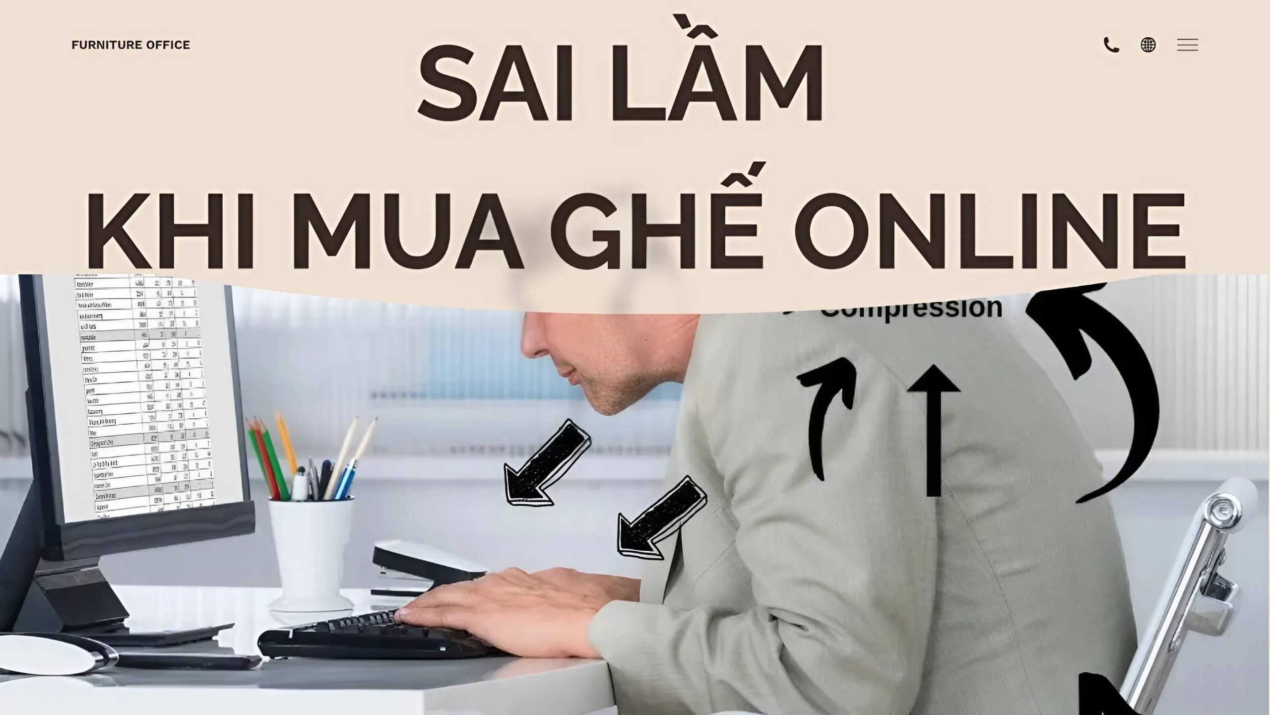 Sai Lầm Mua Ghế Online