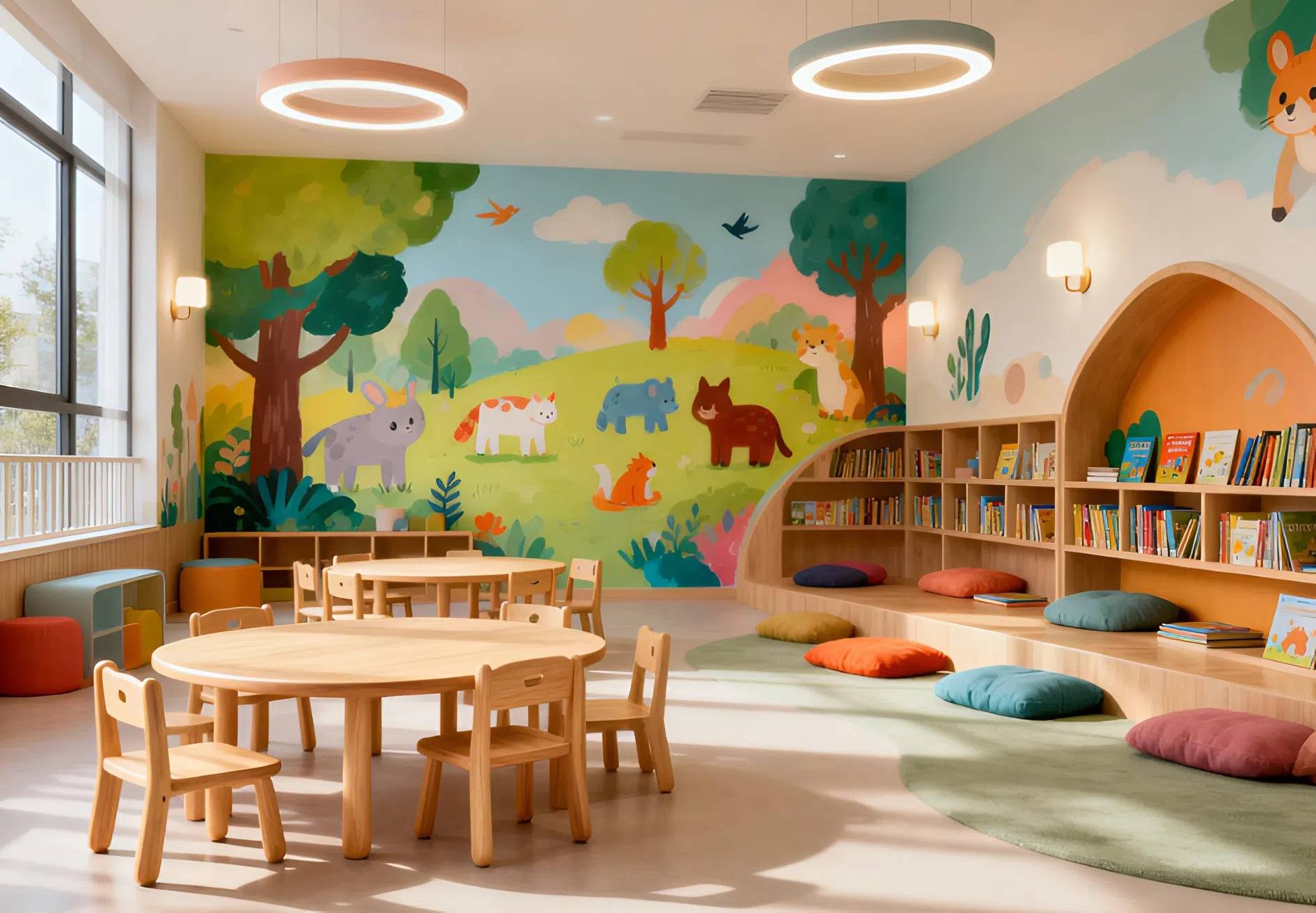 Thi Công Nội Thất Trường Học 7