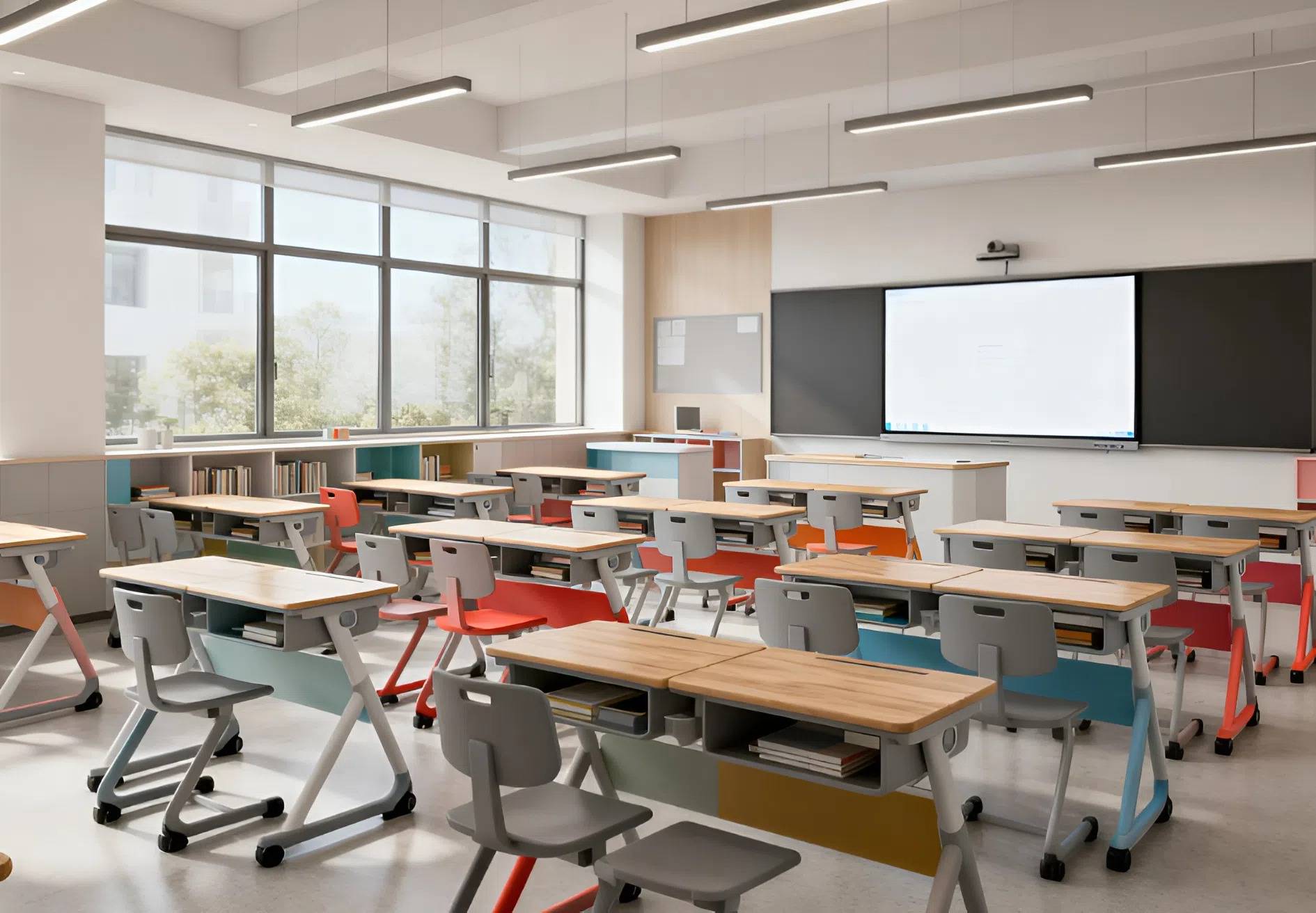 Thi Công Nội Thất Trường Học 9