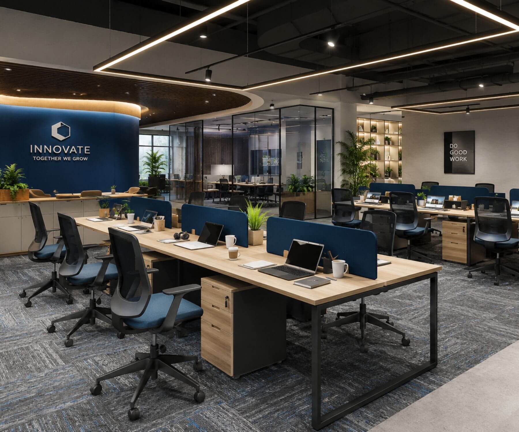 Setup Nội Thất Văn Phòng Trọn Gói