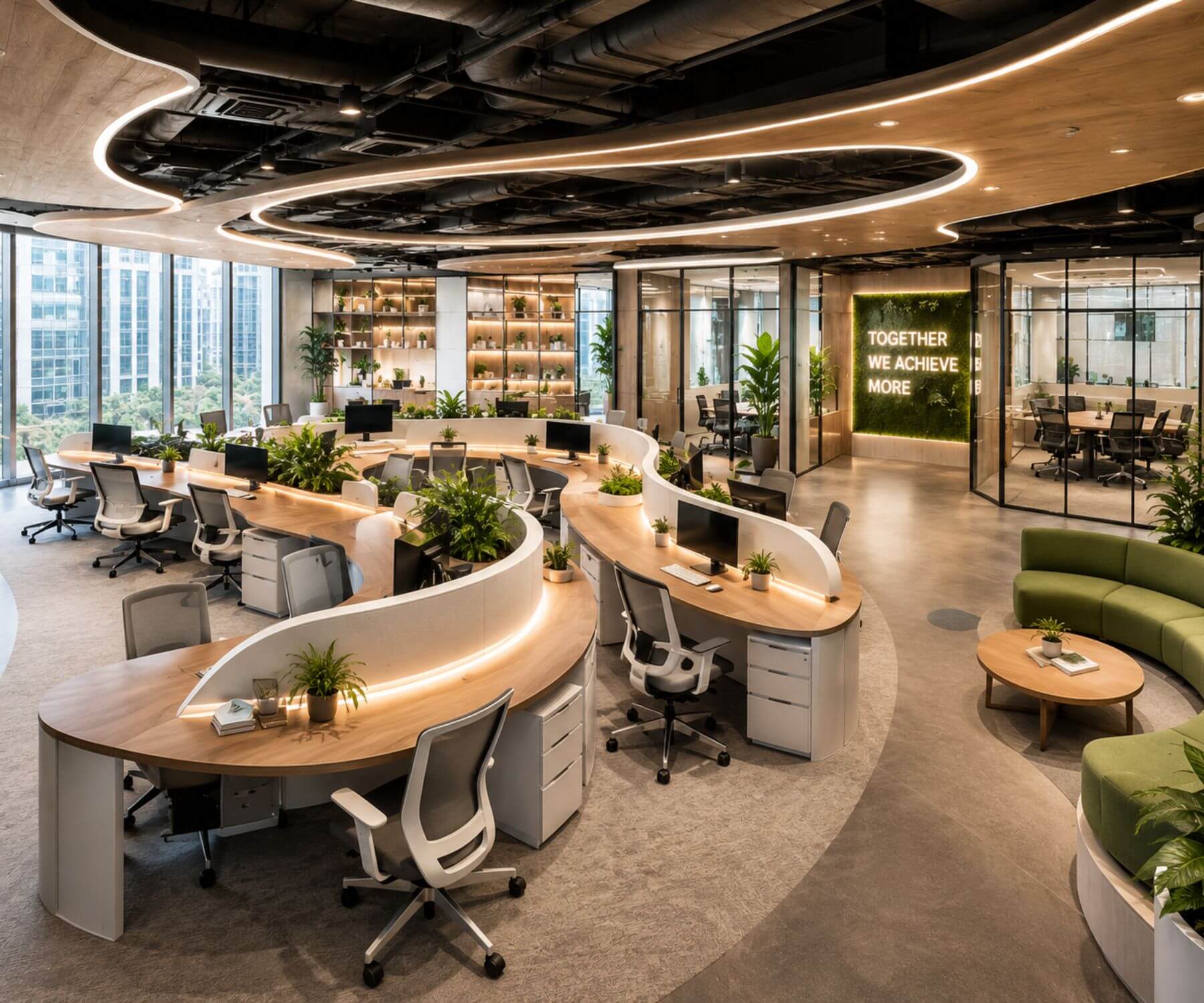 Setup Nội Thất Văn Phòng Trọn Gói