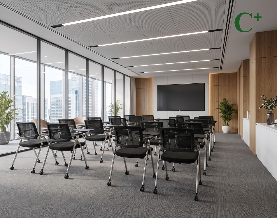 Ghế đào Tạo Có Bánh Xe