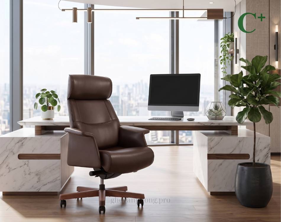 Ghế Giám đốc Da Thật