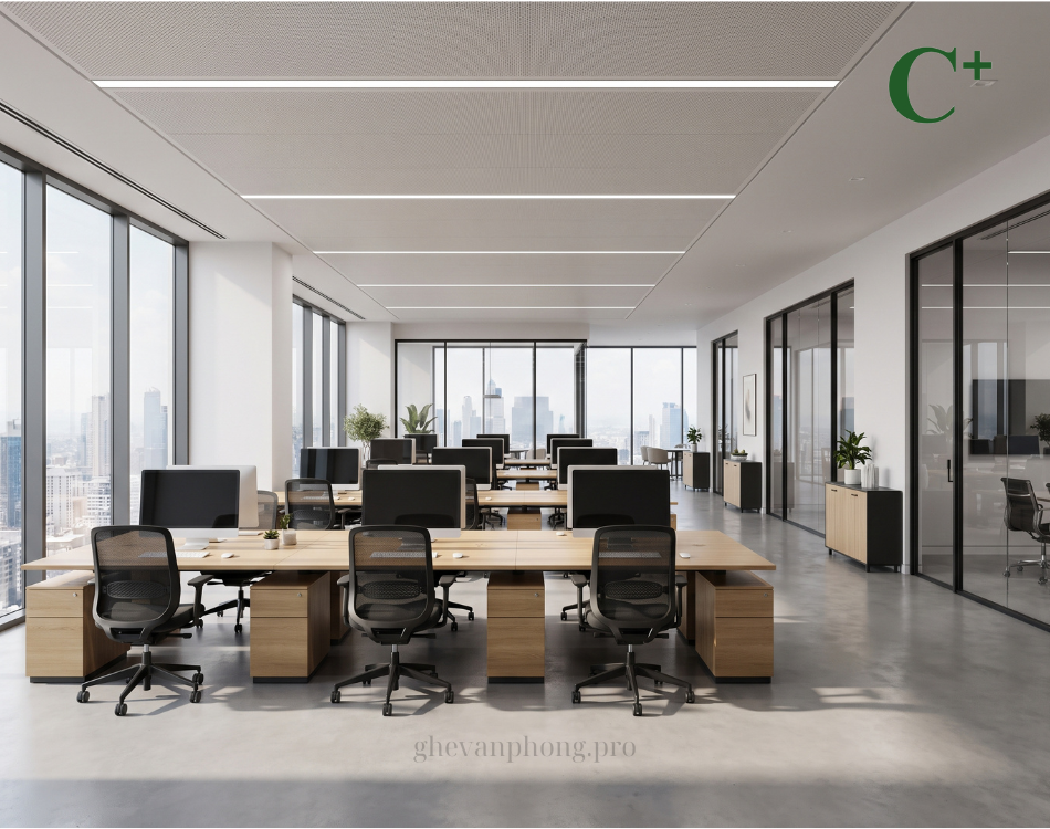 Phong cách văn phòng tối giản (Minimalism Office)