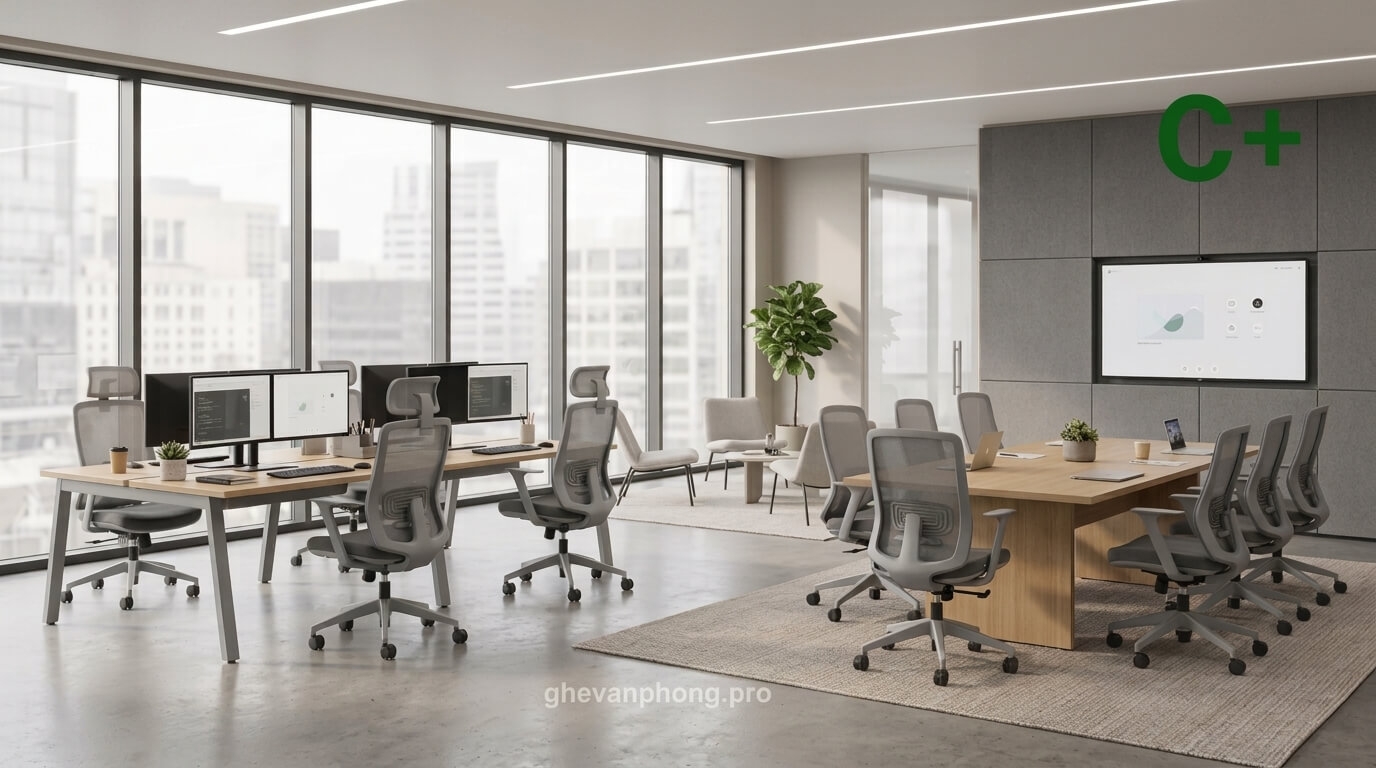 Thiết Kế Nội Thất Văn Phòng Cao Cấp